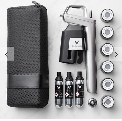 Coravin Timeless Model 6+ Wine Preservation System, In Silver, New