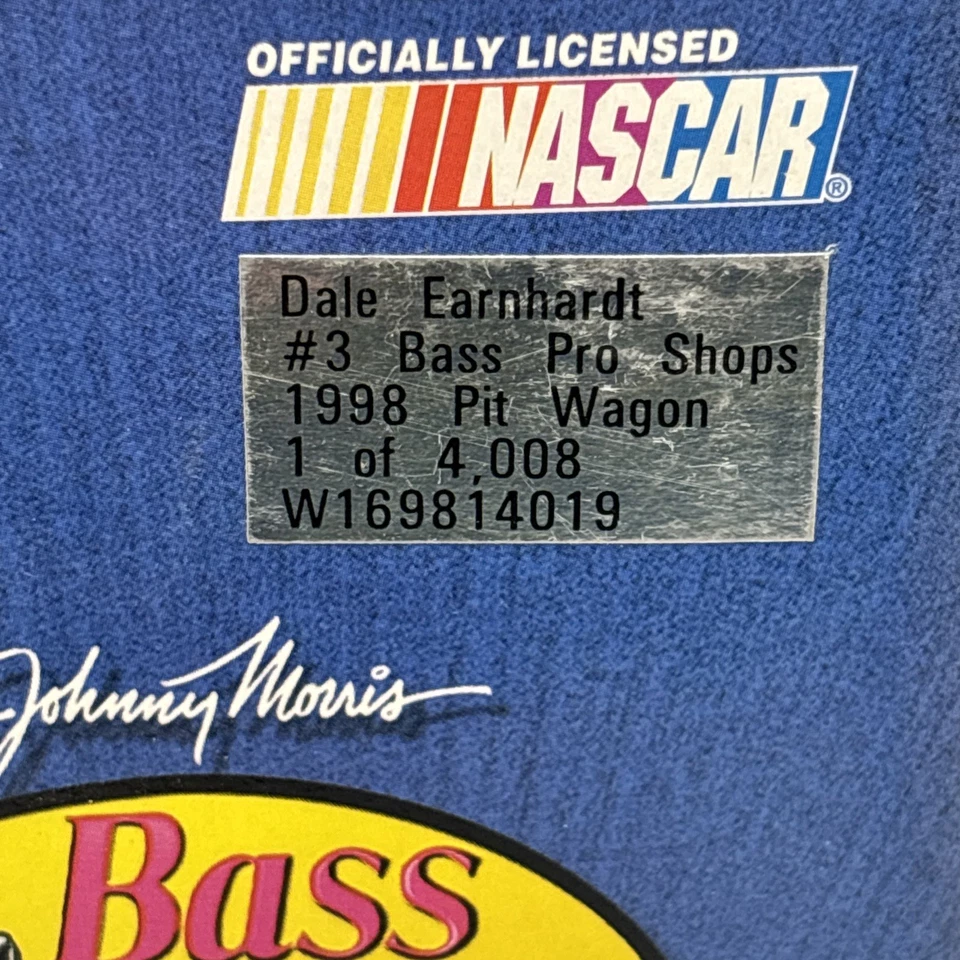 VTG ✅ Action Nascar 1:16 Diecast Bank Dale Earnhardt Bass Pro Shops Pit Wagon - Image 3 of 4