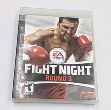 Fight Night Round 3 - CIB (Sony PlayStation 3, 2006) PS3 Video Game Tested