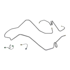 Brake Line Kit Front Tubes 1975-79 Nova Ventura Omega Apollo Stainless 4pc