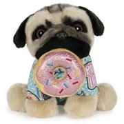 GUND Doug The King of Pup Culture Pug Donut Dog Stuffed Animal Plush 9