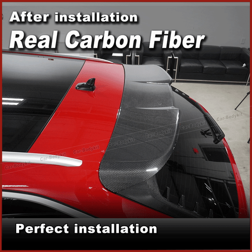 Carbon Dashspoiler Heckspoiler Flügel Spoiler Lippe für Audi RS6 C8 Avant 2019UP - Picture 6 of 12