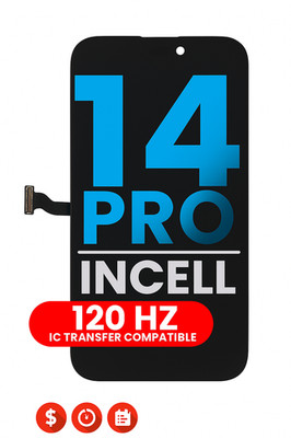 For iPhone 14 Pro LCD Incell Display Touch Screen Digitizer 120Hz +IC Full HD