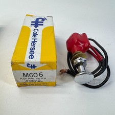 Cole Hersee M606 M-606-BP SPST Push-Pull Switch Plasticized w/ Chrome Knob NOS