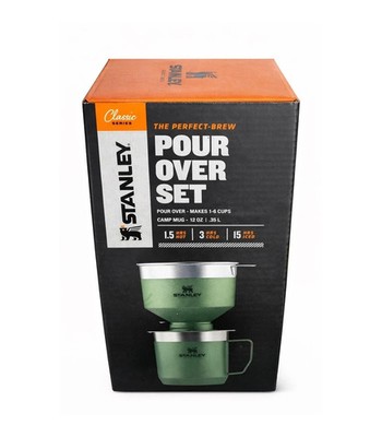 STANLEY CLASSIC PERFECT-BREW POUR OVER COFFEE SET Green NEW