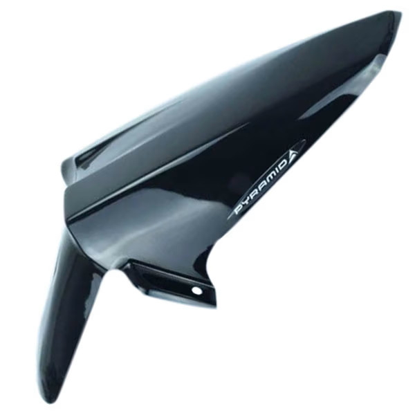 Pyramid Motorcycle Motorbike Hugger Gloss Black Honda VFR1200 F / X Crosstourer