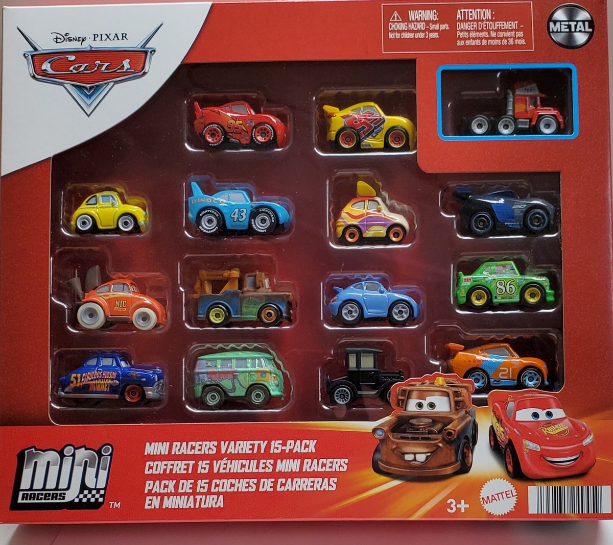 DISNEY PIXAR CARS MINI RACERS JOCKO FLOCKO MACK 15 PACK | eBay