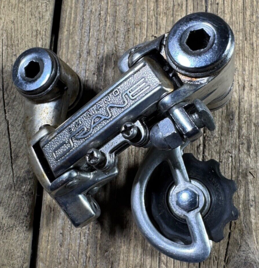 Vintage Crane Shimano Dura Ace Crane Rear Derailleur Early 1970's