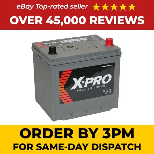 005L Heavy Duty Car battery 12V 60Ah 480CCA XPro 56068 eBay