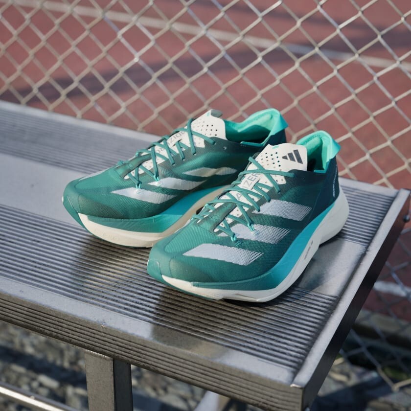 adidas Adizero Adios Pro 3 Legacy Teal New Running Shoes Size 12