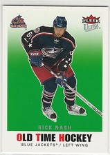 2007-08 Ultra Old Time Hockey #OT22 Rick Nash  SP Columbus Blue Jackets