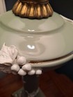 Large Elegant Classical Porcelain w applied soft paste Grapes Table Lamp 1950's — photo 10