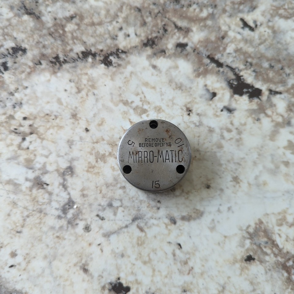 Vintage Mirro Matic Speed Deluxe Model Pressure Cooker Canner 16 Qt M