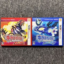 Pokemon Omega Rubino Alpha Zaffiro Set 3DS Gioco Giapponese Giappone