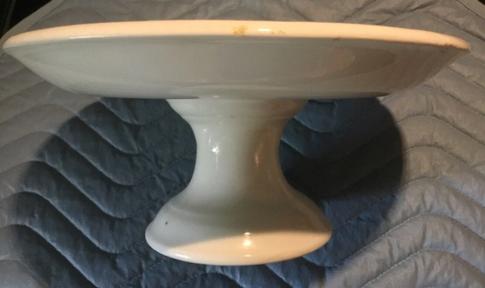 Antiguo Grindley Hotel Ware Compota Shandon Verde 8" Patas Tazón Restaurante Raro Foto 4 de 4