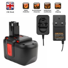 3.0Ah 24V Ni-MH Battery/Charger For Bosch BAT030 BAT240 PSB 24VE-2 GSR24V GML24V