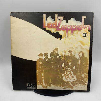 Led Zeppelin II (2) Vinyl LP Red Plumb Labels Killing Floor 3rd Pressing VG/VG