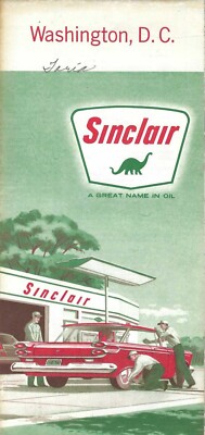 Sinclair Vintage Map - Washington, DC