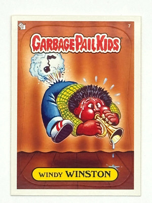 2021 Topps Garbage Pail Kids THRILLS AND CHILLS - #7 WINDY WINSTON Bonus Sticker