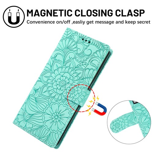 Flower Leather Flip Wallet Case For Samsung S24 Ultra S23+ S22 S21 S20 FE Note20 - Picture 29 of 42