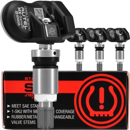 4 PACK Autel TPMS MX-Sensor 315MHz & 433MHz 2in1 Auto Tire Pressure Sensor 2026