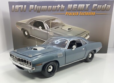 GMP/ACME Prazych Exclusive 1/18 Scale 1971 Plymouth HEMI Cuda VERY DETAILED 