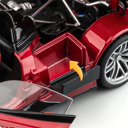 1:18 Scale Model For Pagani Huayra BC Roadster Alloy Sports Car Diecast Metal - Picture 5 of 23