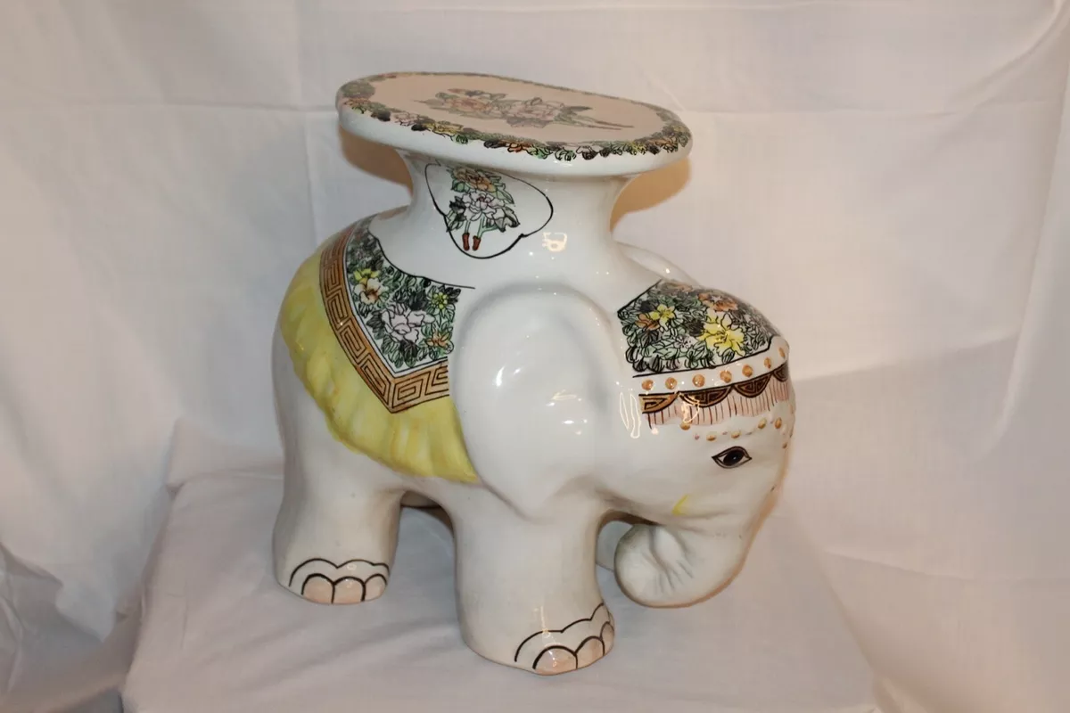 Elephant on sale garden bench