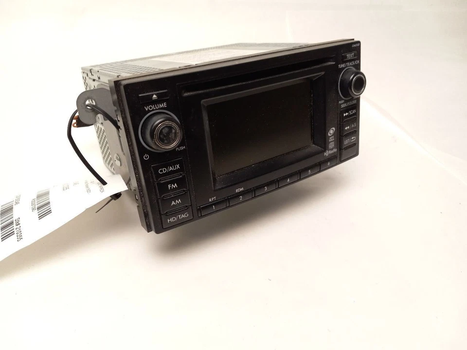 RECEPTOR DE RADIO REPRODUCTOR DE CD AM FM PARA SUBARU IMPREZA 2012 PN 86201FJ630 Foto 3 de 4