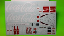1990 Chevy Silverado Pickup Truck 1/25 Monster Truck Decal Sheet Coke Coca Cola