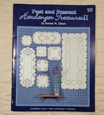 Past Present Hardanger Treasures II Donna M Olson 8 Patterns Booklet Leaflet