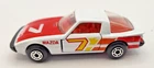 VTG 1982 WHITE MAZDA RX7 DIECAST CAR #7; DOORS OPEN; 1:56; MACAU; LOOSE;  MINT