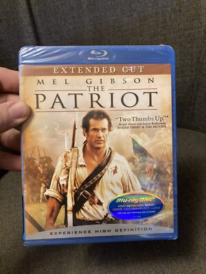 The Patriot Extended Cut Blu-Ray DVD NEW Factory SEALED 