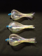 High Percentage Salmon Trolling Flies Old School Series Pack Of 3- 4” Rigged