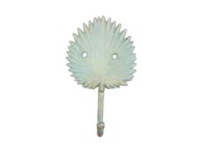 Pack Of 2 Antique Seaworn Bronze Cast Iron Wall Mounted Decorative Metal Pa...