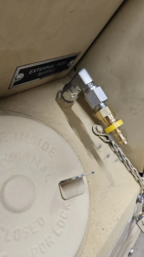 ORIGINAL MEP Generator Auxiliary Fuel Adapter Kit NOT CHINA SELLER! - Picture 3 of 7