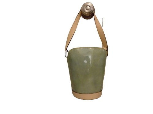 Salvatore Ferragamo Gancini Safari Nylon & Leather Bucket Backpack with BOX  NEW Salvatore Ferragamo Gancini Safari Nylon & Leather Bucket  main image 3