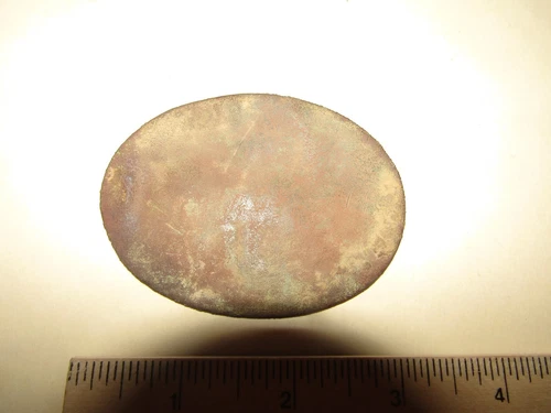 CONFEDERATE VIRGINIA MILITIA SHOULDER BELT PLATE, 1st.WINCHESTER, 1862