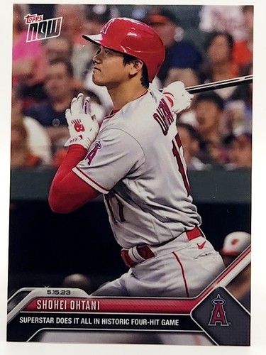 2023 Topps Now #294 Shohei Ohtani