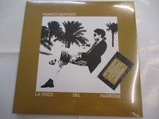 FRANCO BATTIATO - LA VOCE DEL PADRONE - LP GOLD VINYL + CD - NEW SEALED 2021