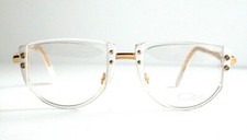 Cazal Vintage Eyeglasses - NOS - Model 332- Col 180- Gold  White, Stones