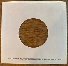 Arista Records 45rpm commercial/company sleeves: Lot of 4