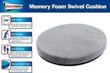 Pivotal Seat Mobility Aid Car Seat & Home Chair 360° Memory Foam Swivel Cushion