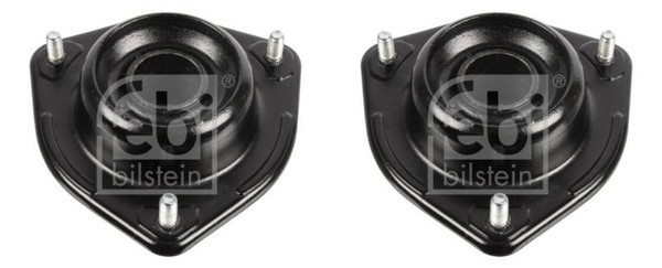 2 X Febi FederbeinstüTzlager Vorne Beidseitig FüR Hyundai Accent Ii Getz-image