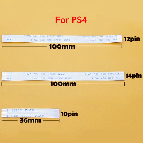 Für PS2 3/5/9W/PS3 slim 2000/PS4 10/12pin Power Switch Flex Ribbon - Picture 4 of 16