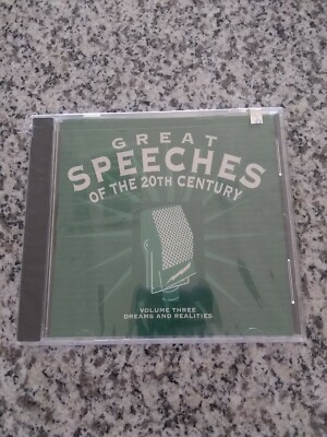 Great Speeches of the 20th Century, Volume Three: Dreams & Realities GREAT GIFT