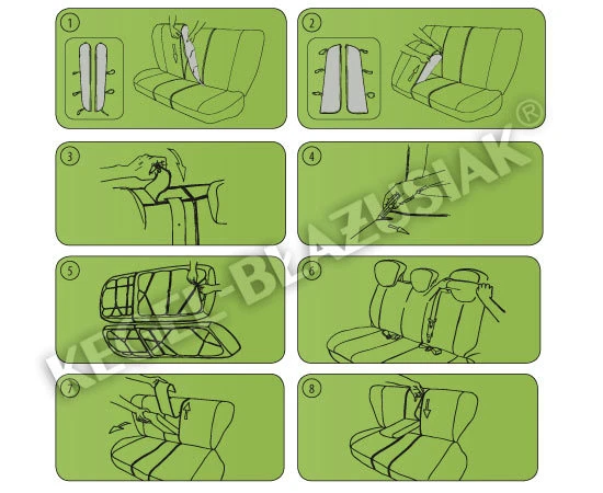 Housses de siège  pour SUZUKI  Vitara (II) depuis 2014 - Image 2 of 4