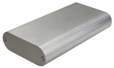 Silver Aluminum Project Box Enclosure Case Electronic DIY 130x70x24mm-Small