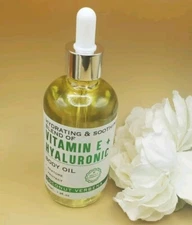 Hydrating & Soothing Blend Of Vitamin E + Hyaluronic Body Oil Coconut Verbena 8 