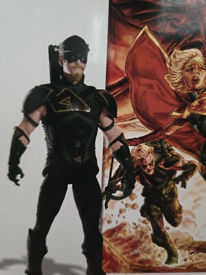 2022 DC Multiverse Page Punchers Injustice 2 Green Arrow 7'' Figure- McFarlane 